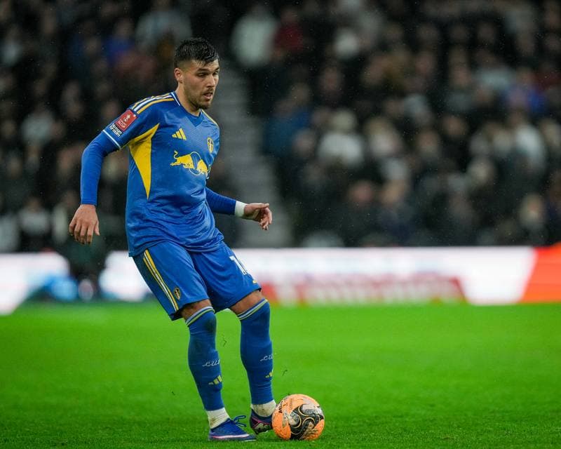 Football. Emirates FA Cup. Derby County - Leeds United. 11.01.2026