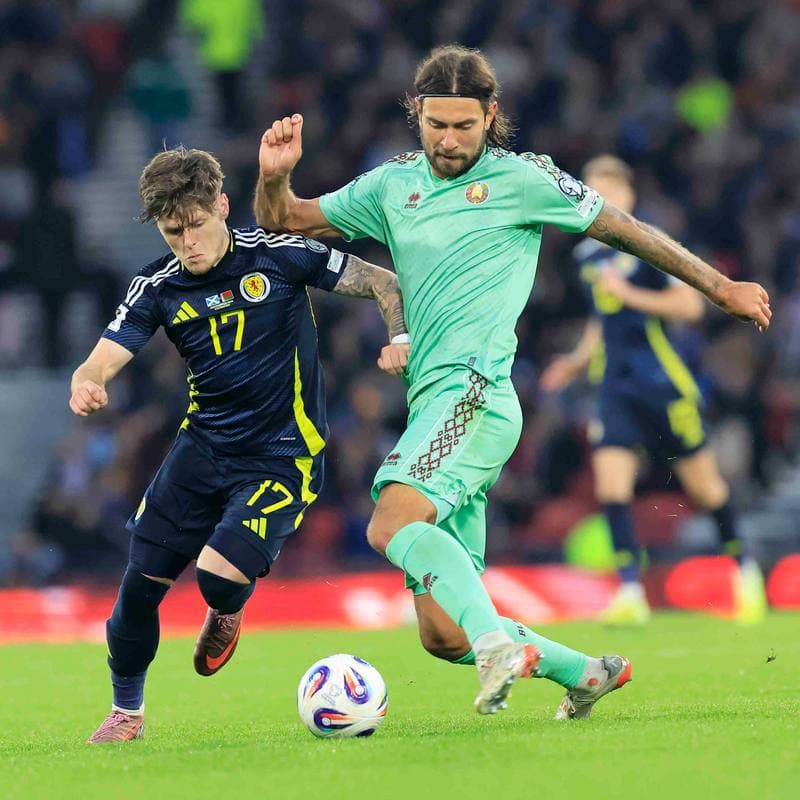 Football. 2026 FIFA World Cup Qualifiers. Scotland - Belarus. 12.10.2025
