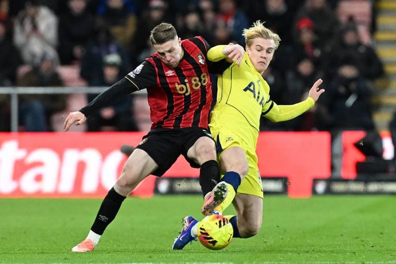 Football. Premier League. AFC Bournemouth - Tottenham Hotspur. 07.01.2026