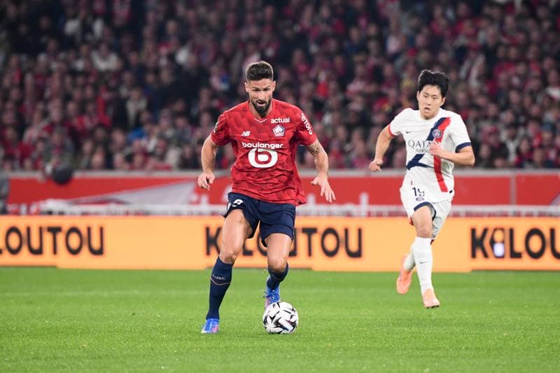 Football. Ligue 1. Lille OSC - Paris Saint-Germain. 05.10.2025