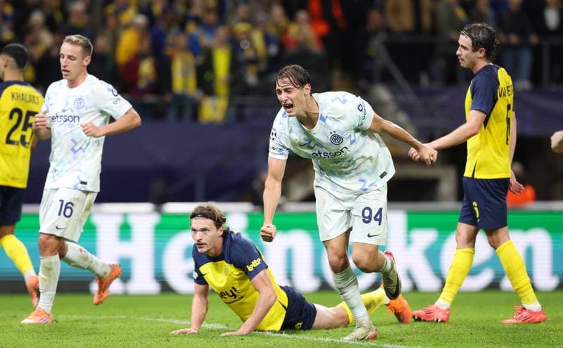 Football. UEFA Champions League. Royale Union Saint-Gilloise - Internazionale. 21.10.2025