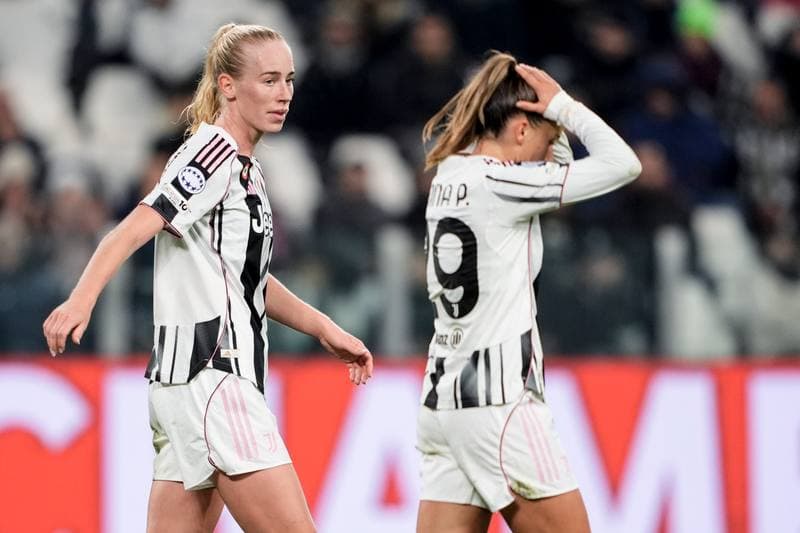 Football. UEFA Women's Champions League. Juventus Women - Manchester United Women Football Club. 17.12.2025