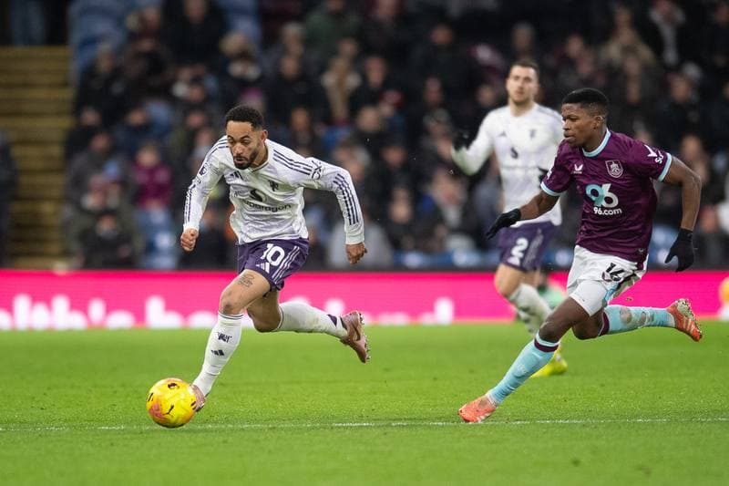 Football. Premier League. Burnley - Manchester United. 07.01.2026