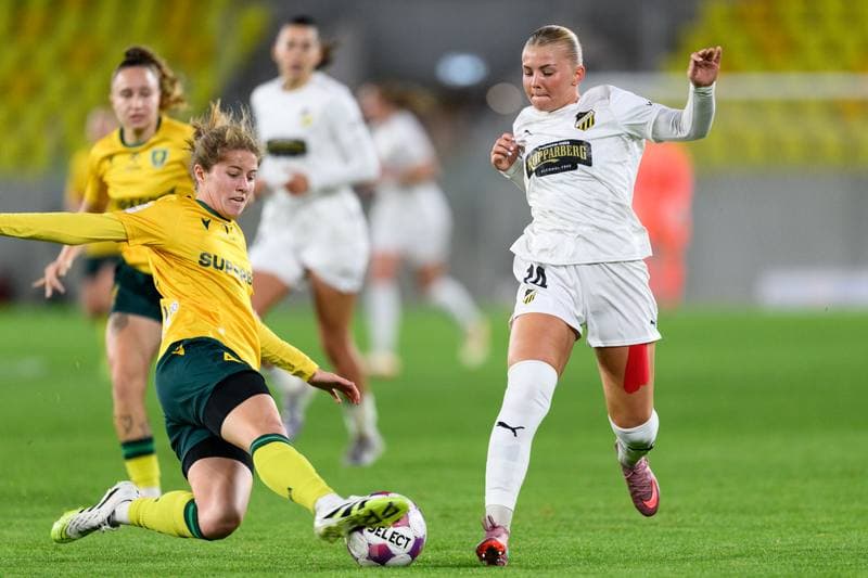 Football. UEFA Women's Europa Cup. Katowice - HAcken. 16.10.2025
