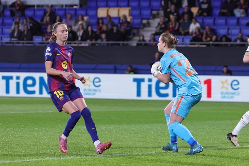 Football. UEFA Women's Champions League. Barcelona - OH Leuven. 12.11.2025