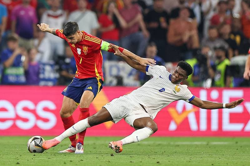 Football. UEFA EURO 2024. Spain - France. 09.07.2024