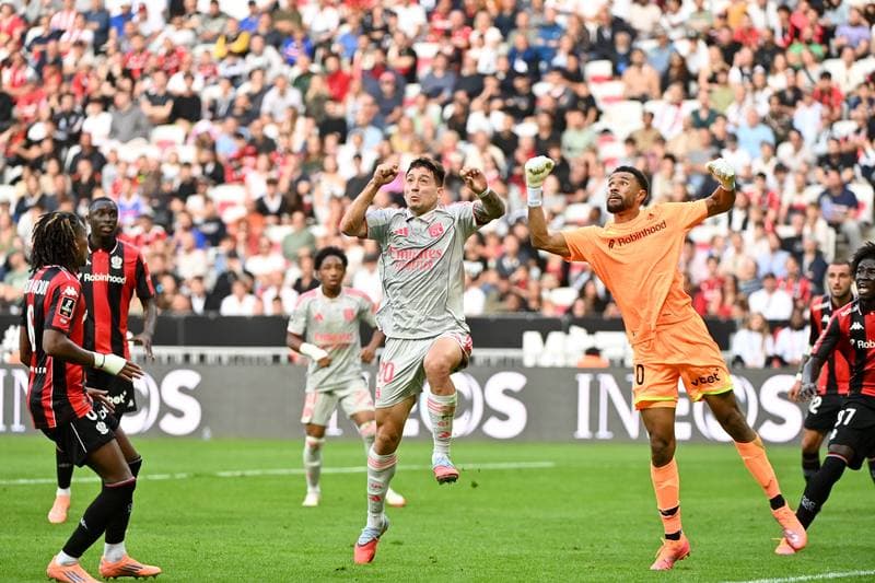Football. Ligue 1 McDonald's. OGC Nice - Olympique Lyonnais. 18.10.2025