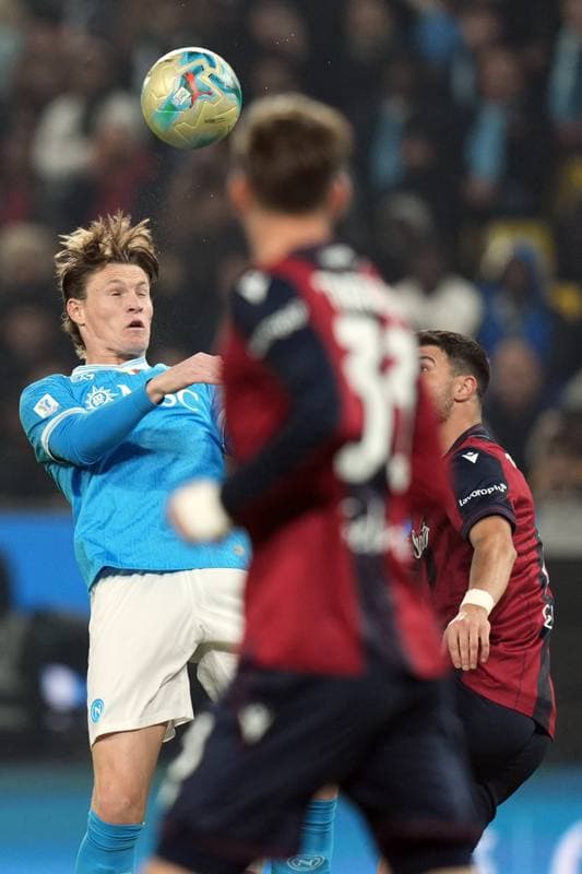 Football. EA Sports FC Supercup. Napoli - Bologna. 22.12.2025
