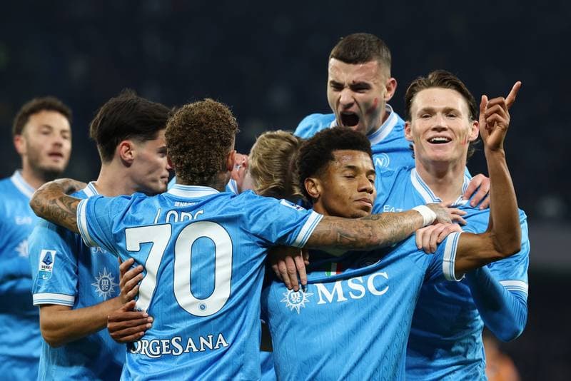 Football. Serie A. SSC Napoli - Atalanta BC. 22.11.2025