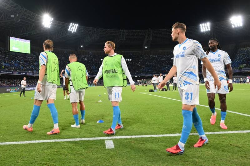 Football. UEFA Champions League. Napoli - Sporting CP. 01.10.2025