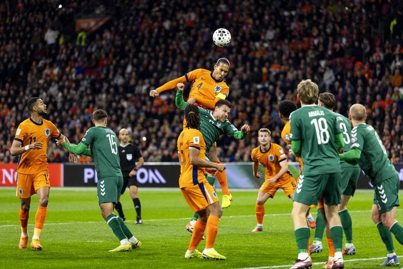 Football. FIFA World Cup Qualifiers. Netherlands - Lithuania. 17.11.2025