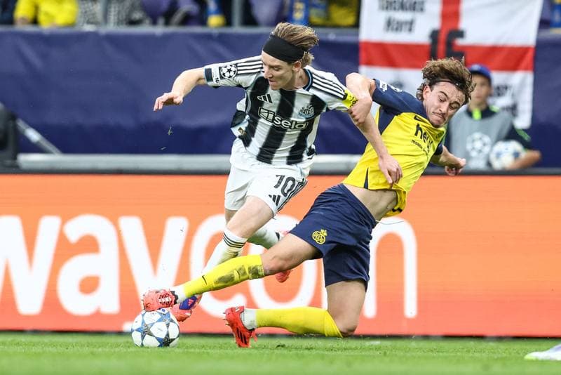 Football. UEFA Champions League. Royale Union Saint-Gilloise - Newcastle United. 01.10.2025