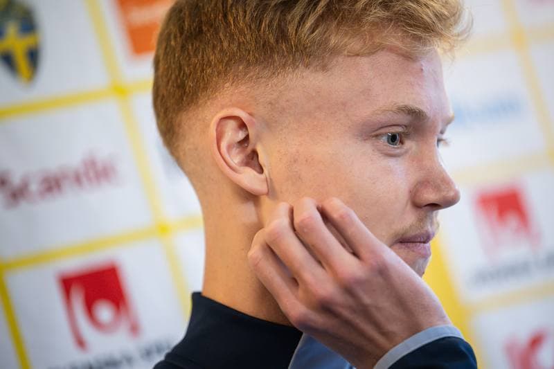 Football. Sweden. Mixed Zone. 08.10.2025