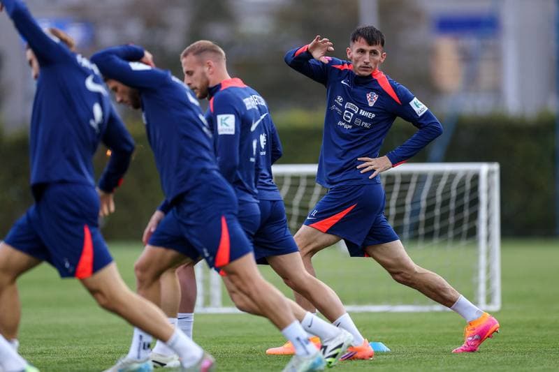 Football. Croatia. Training. 07.10.2025