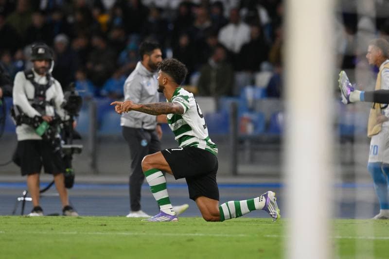 Football. UEFA Champions League. Napoli - Sporting CP. 01.10.2025