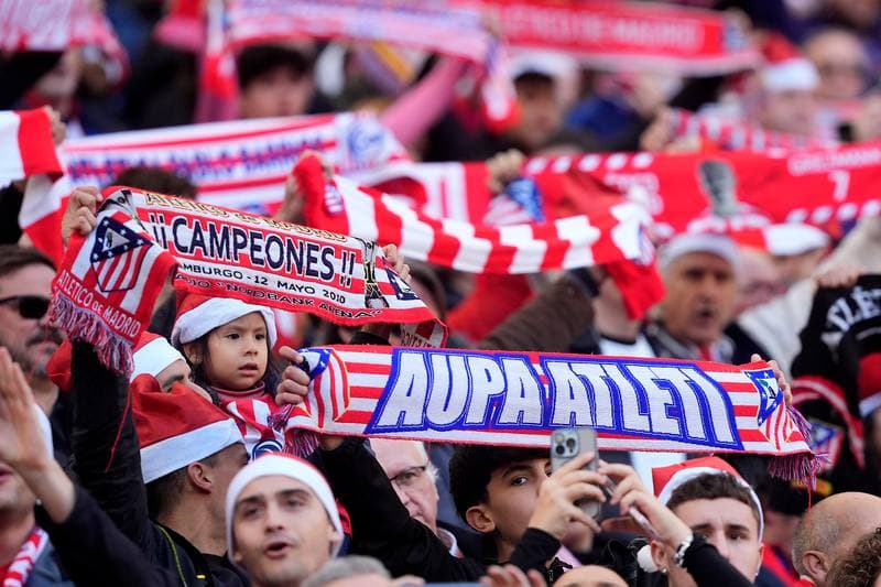 Football. La Liga. Atletico Madrid - Valencia CF. 13.12.2025