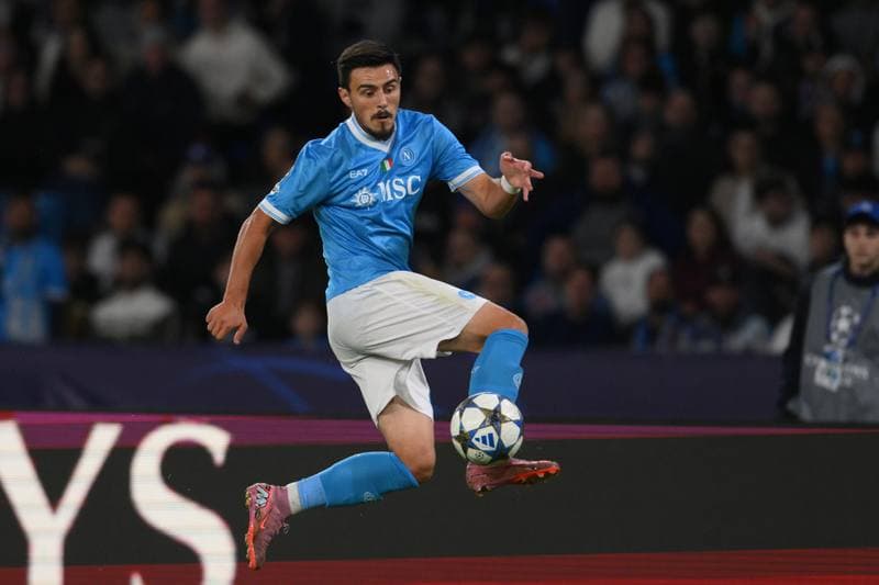 Football. UEFA Champions League. Napoli - Eintracht Frankfurt. 04.11.2025