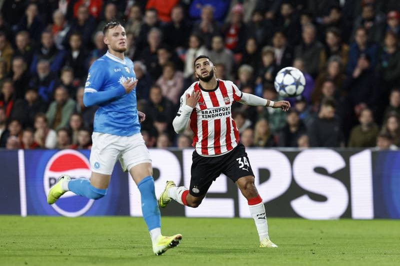 Football. UEFA Champions League. PSV Eindhoven - Napoli. 21.10.2025