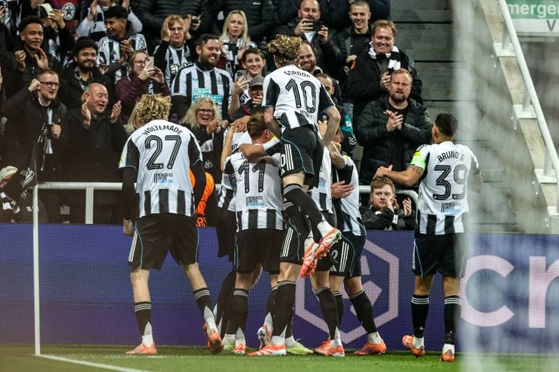 Football. UEFA Champions League. Newcastle United - Athletic Club. 05.11.2025