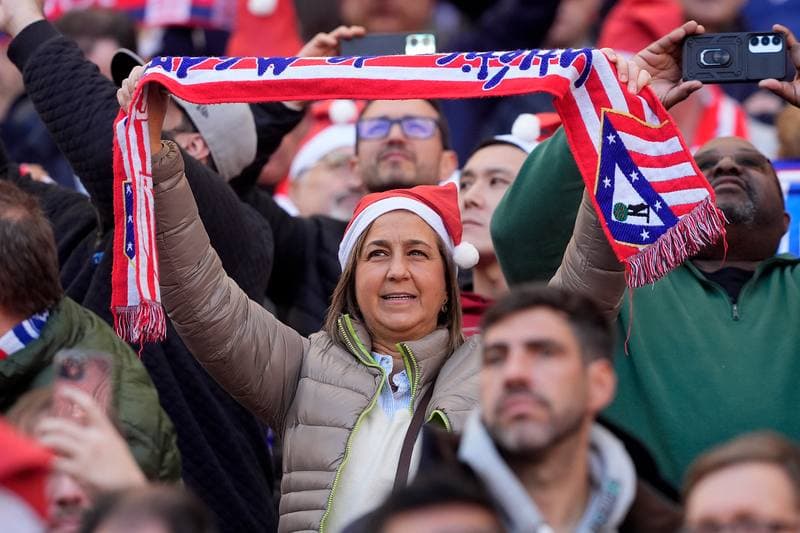 Football. La Liga. Atletico Madrid - Valencia CF. 13.12.2025