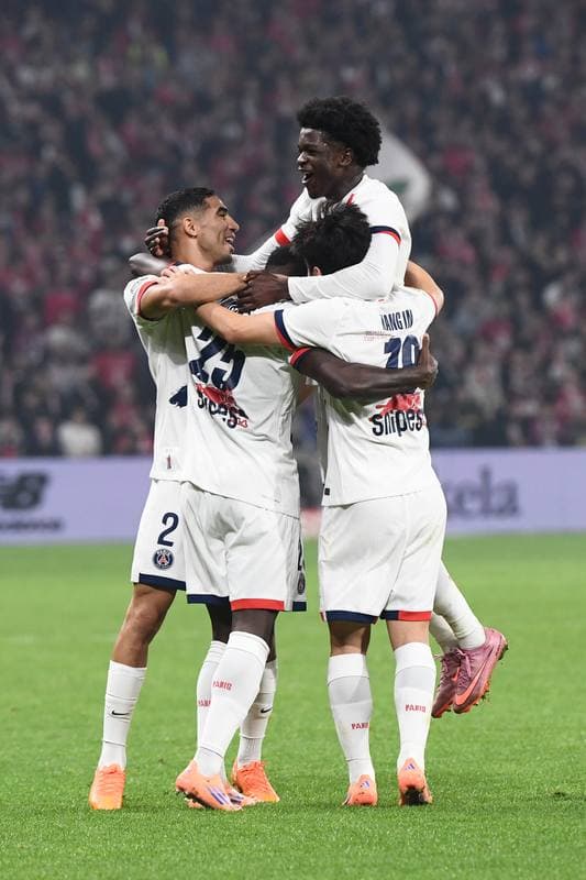 Football. Ligue 1. Lille OSC - Paris Saint-Germain. 05.10.2025