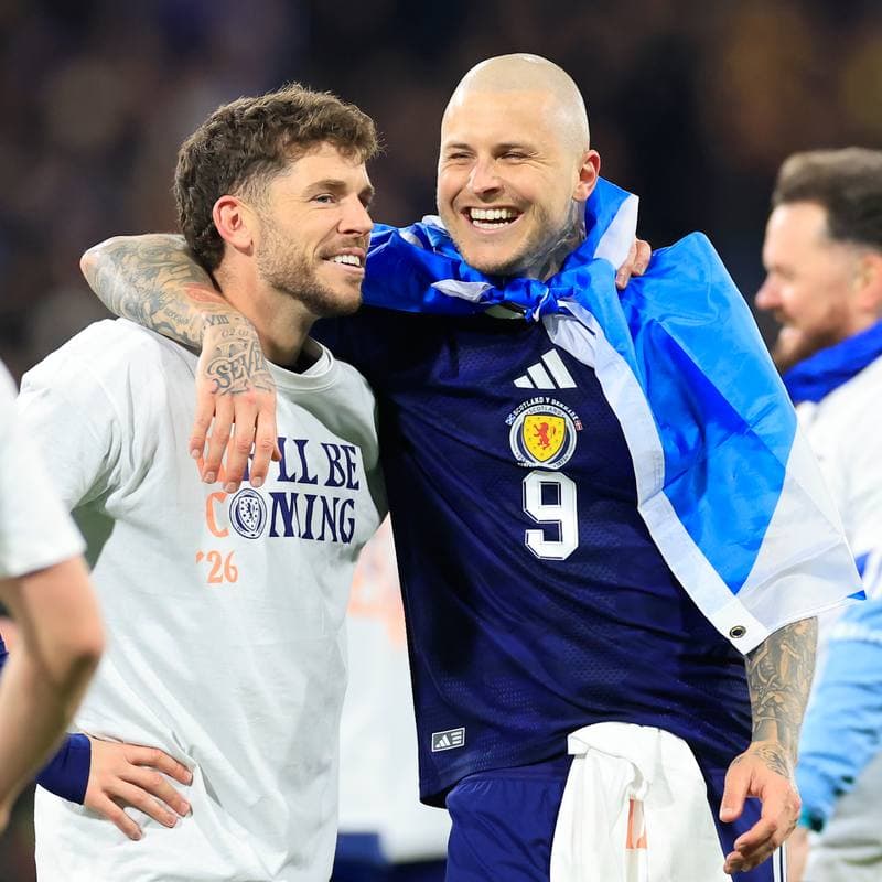 Football. 2026 FIFA World Cup Qualifiers. Scotland - Denmark. 18.11.2025