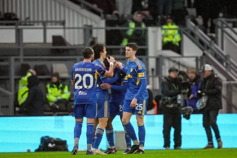 Football. Emirates FA Cup. Derby County - Leeds United. 11.01.2026