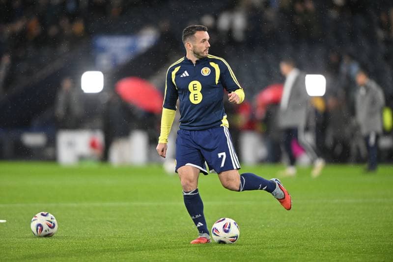 Football. 2026 FIFA World Cup Qualifiers. Scotland - Denmark. 18.11.2025