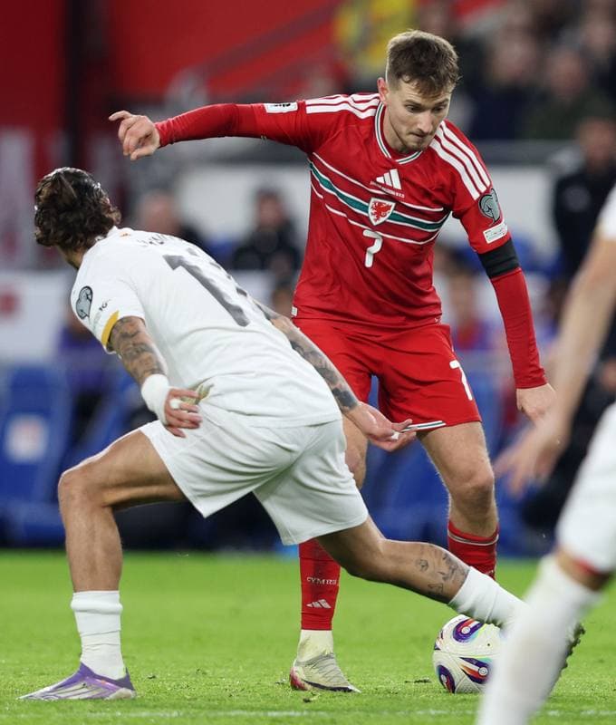 Football. 2026 FIFA World Cup Qualifiers. Wales - North Macedonia. 18.11.2025