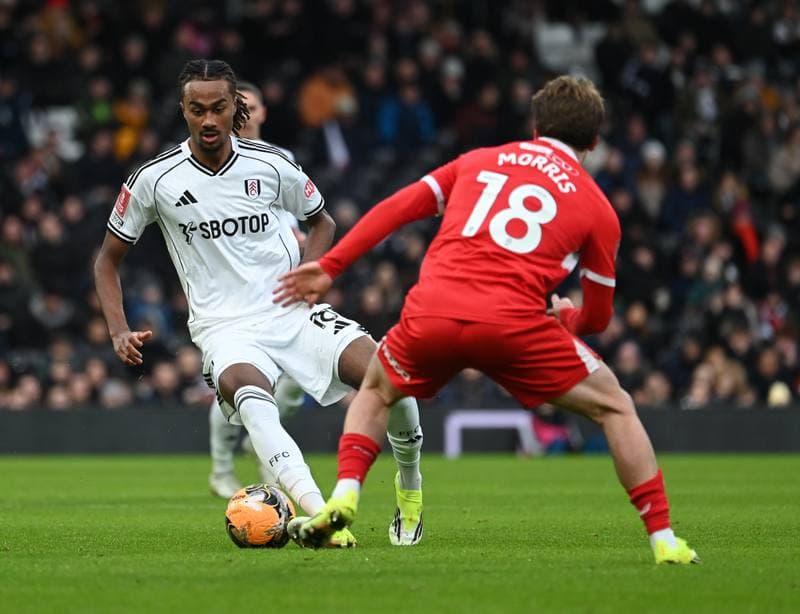Football. Emirates FA Cup. Fulham - Middlesbrough. 10.01.2026