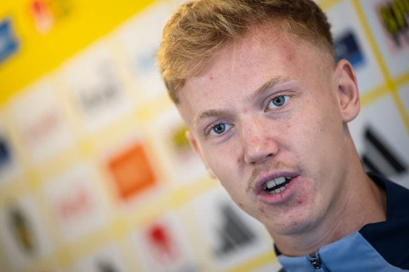 Football. Sweden. Mixed Zone. 08.10.2025