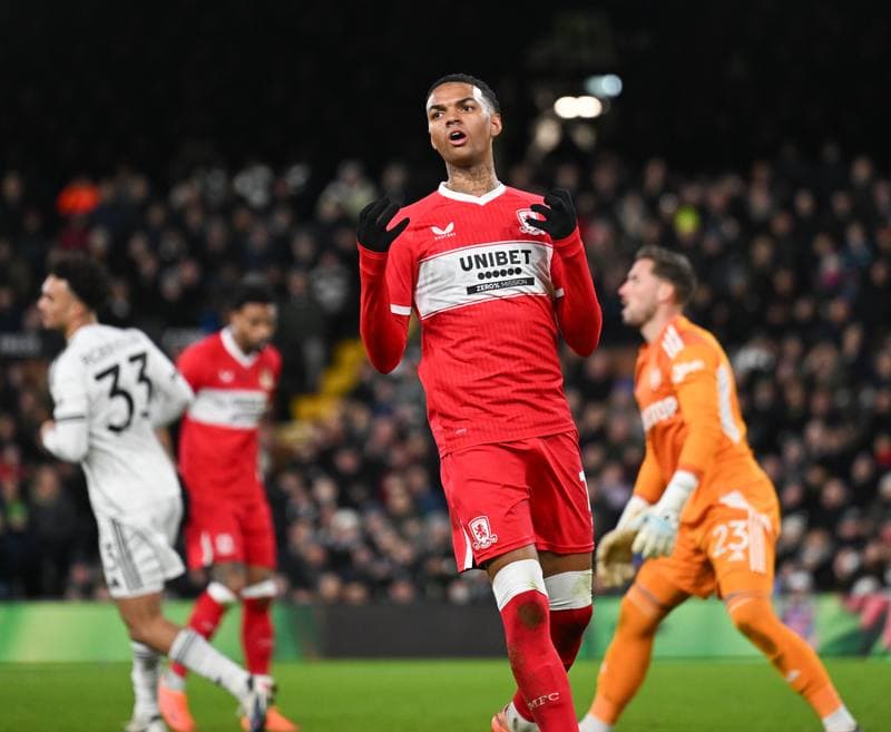 Football. Emirates FA Cup. Fulham - Middlesbrough. 10.01.2026