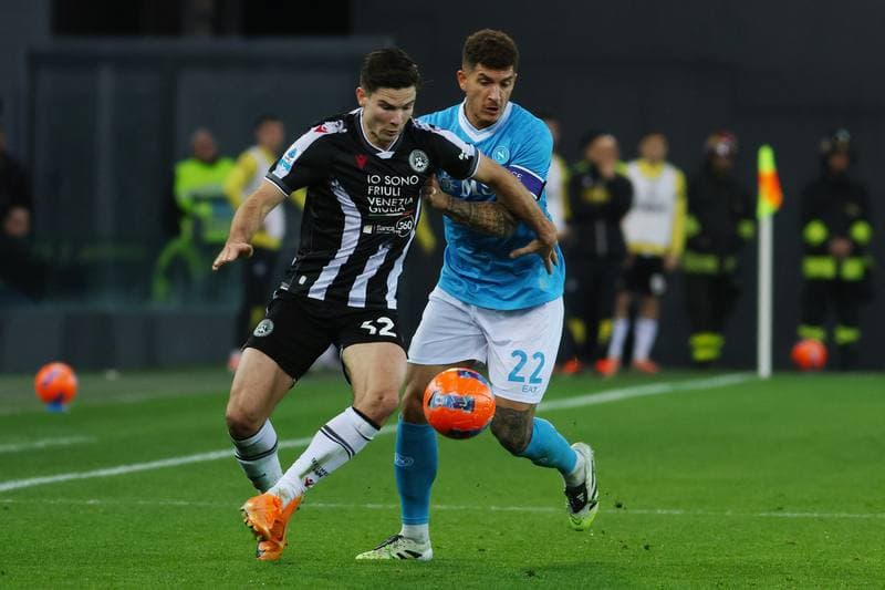 Football. Serie A. Udinese - Napoli. 14.12.2025