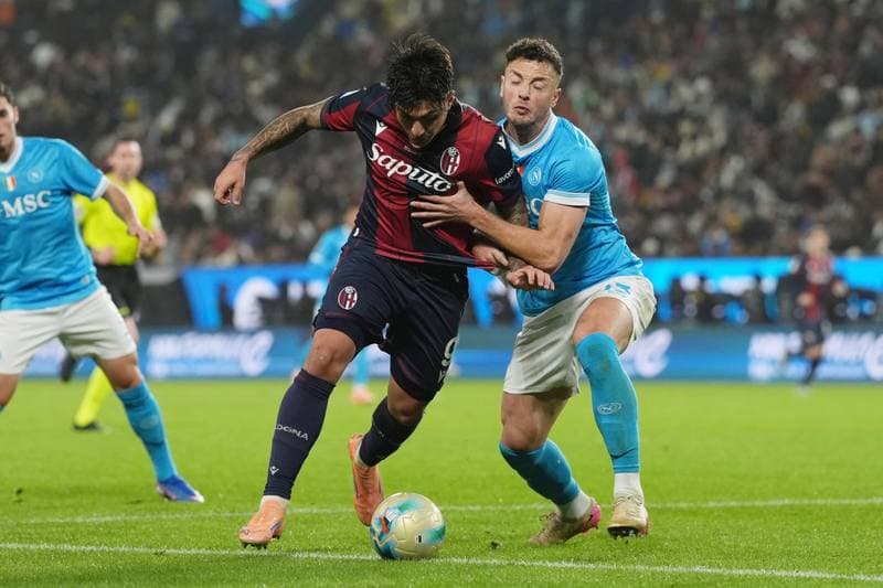 Football. EA Sports FC Supercup. Napoli - Bologna. 22.12.2025