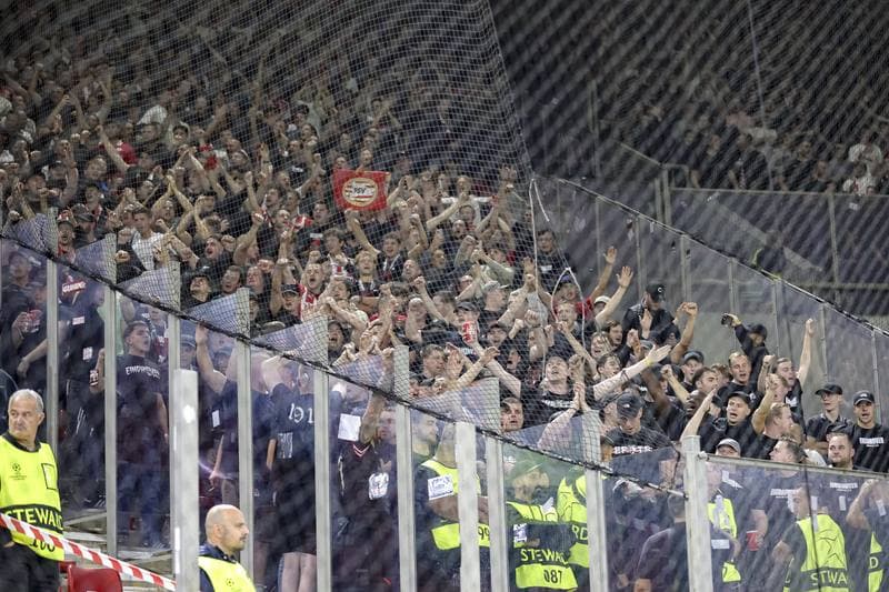 Football. UEFA Champions League. Olympiacos - PSV Eindhoven. 04.11.2025