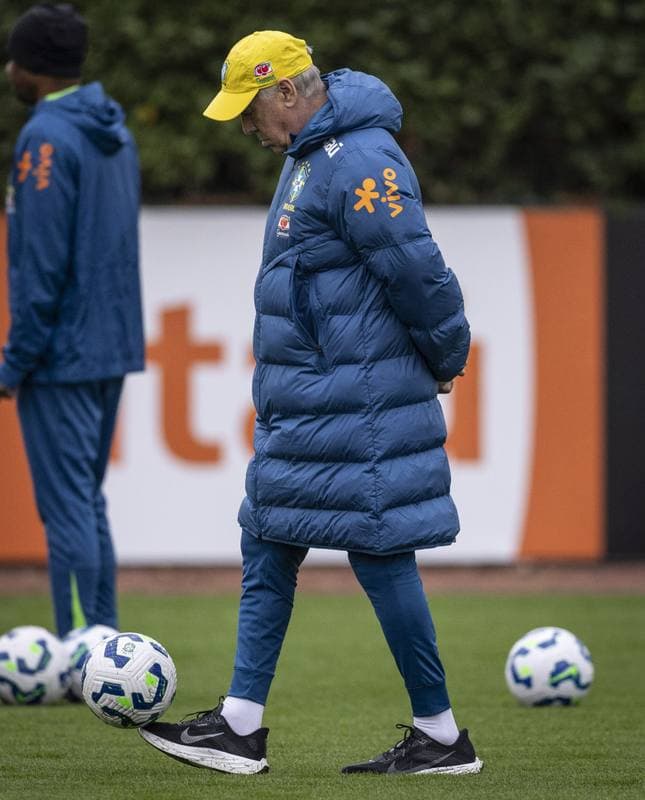 Football. Brazil. Training. 15.11.2015