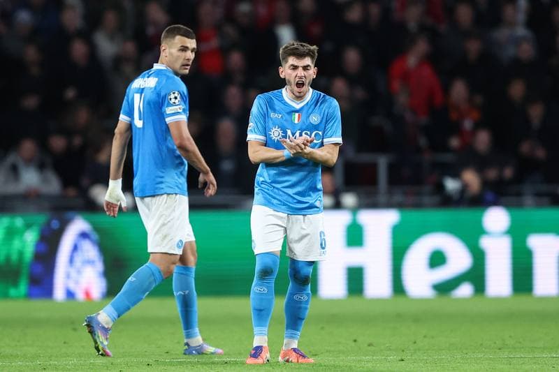 Football. UEFA Champions League. PSV Eindhoven - Napoli. 21.10.2025