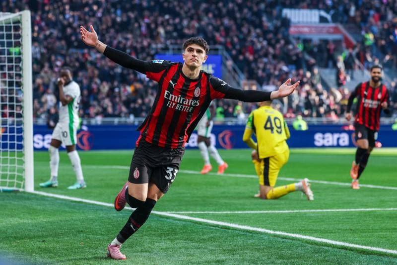 Football. Serie A. AC Milan - US Sassuolo. 14.12.2025