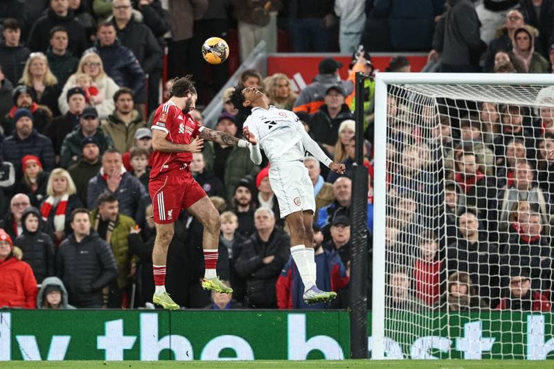 Football. Emirates FA Cup. Liverpool - Barnsley. 12.01.2026
