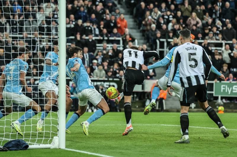 Football. Premier League. Newcastle United - Manchester City. 21.11.2025