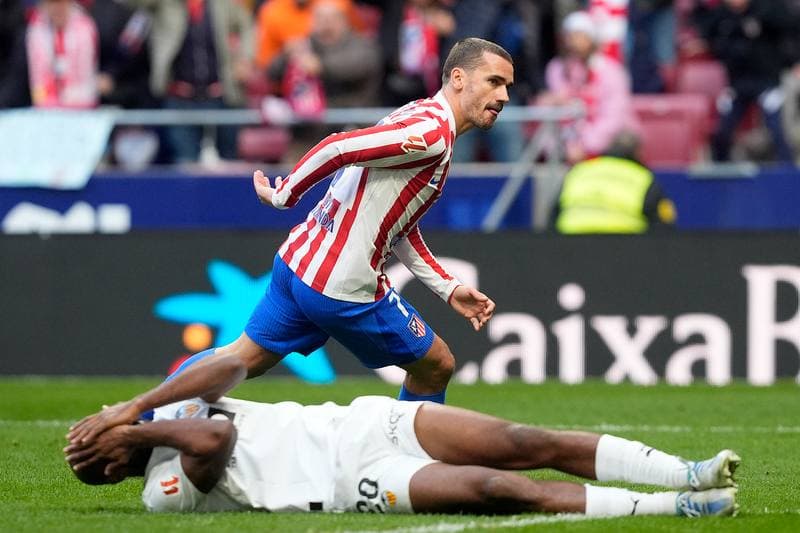 Football. La Liga. Atletico Madrid - Valencia CF. 13.12.2025