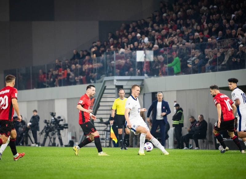 Football. UEFA European Championship. Albania - England. 08.09.2025