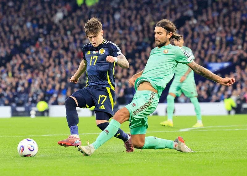 Football. 2026 FIFA World Cup Qualifiers. Scotland - Belarus. 12.10.2025