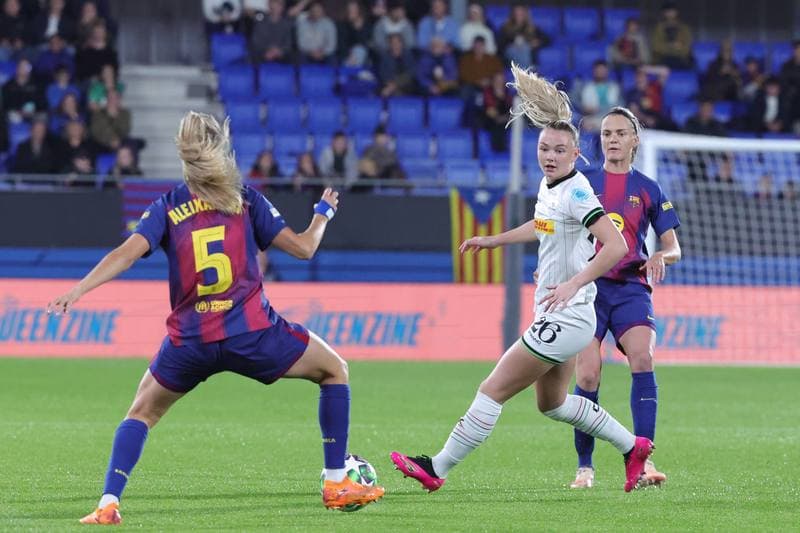 Football. UEFA Women's Champions League. Barcelona - OH Leuven. 12.11.2025