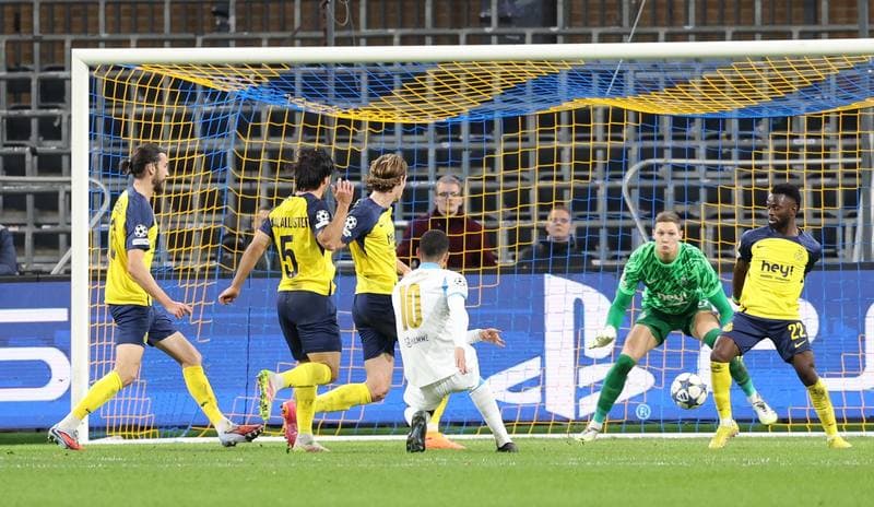 Football. UEFA Champions League. Royale Union Saint-Gilloise - Olympique de Marseille. 09.12.2025