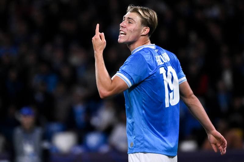 Football. UEFA Champions League. SSC Napoli - Eintracht Frankfurt. 04.11.2025