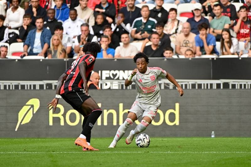 Football. Ligue 1 McDonald's. OGC Nice - Olympique Lyonnais. 18.10.2025