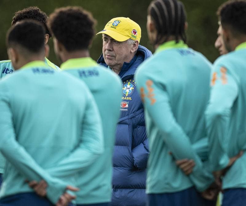Football. Brazil. Training. 15.11.2015