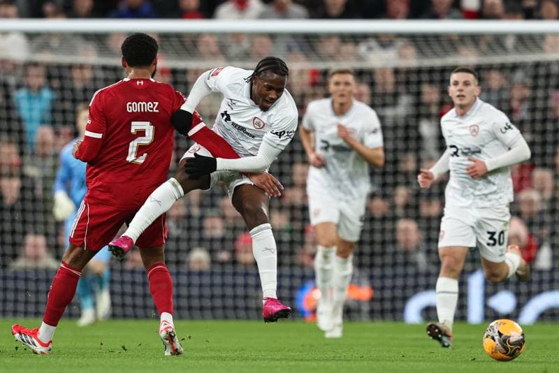 Football. Emirates FA Cup. Liverpool - Barnsley. 12.01.2026
