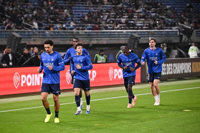 Football. Trophee des Champions. Paris Saint-Germain - Olympique de Marseille. 08.01.2026